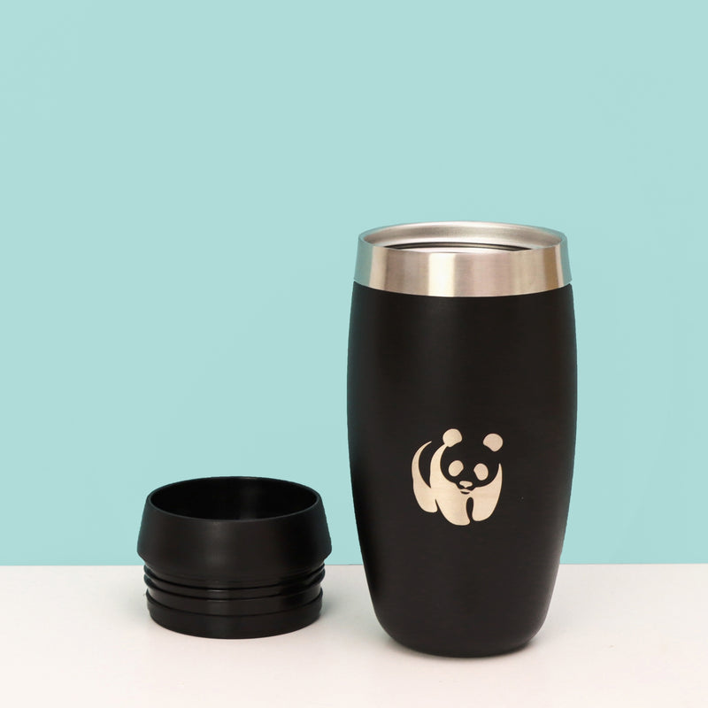Black Panda Reusable Cup
