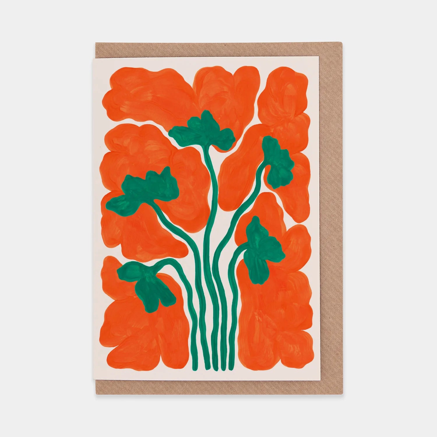 Evermade x Liv Lee - Poppies WWF Greetings Card