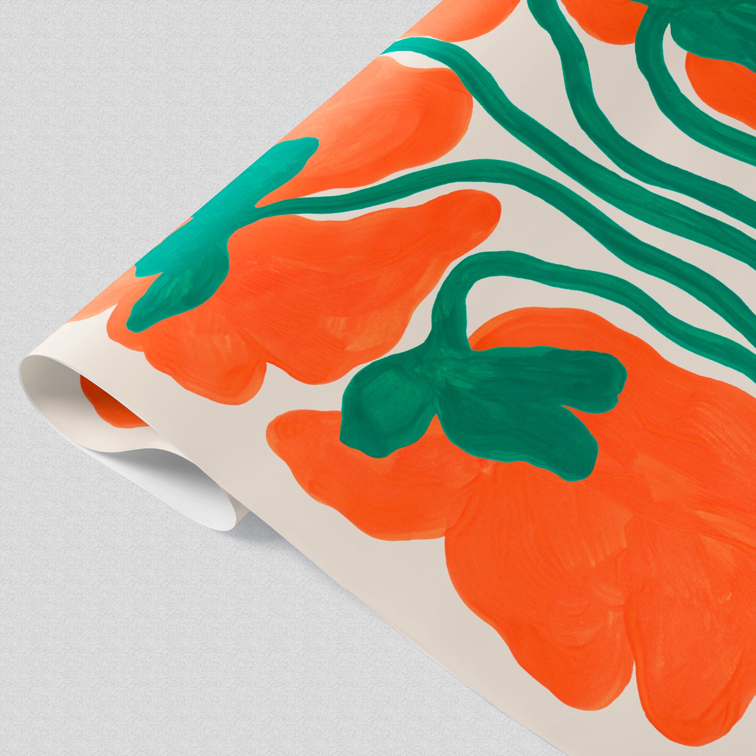 Evermade x Liv Lee - Poppy WWF Luxury Gift Wrap (2 Sheets)