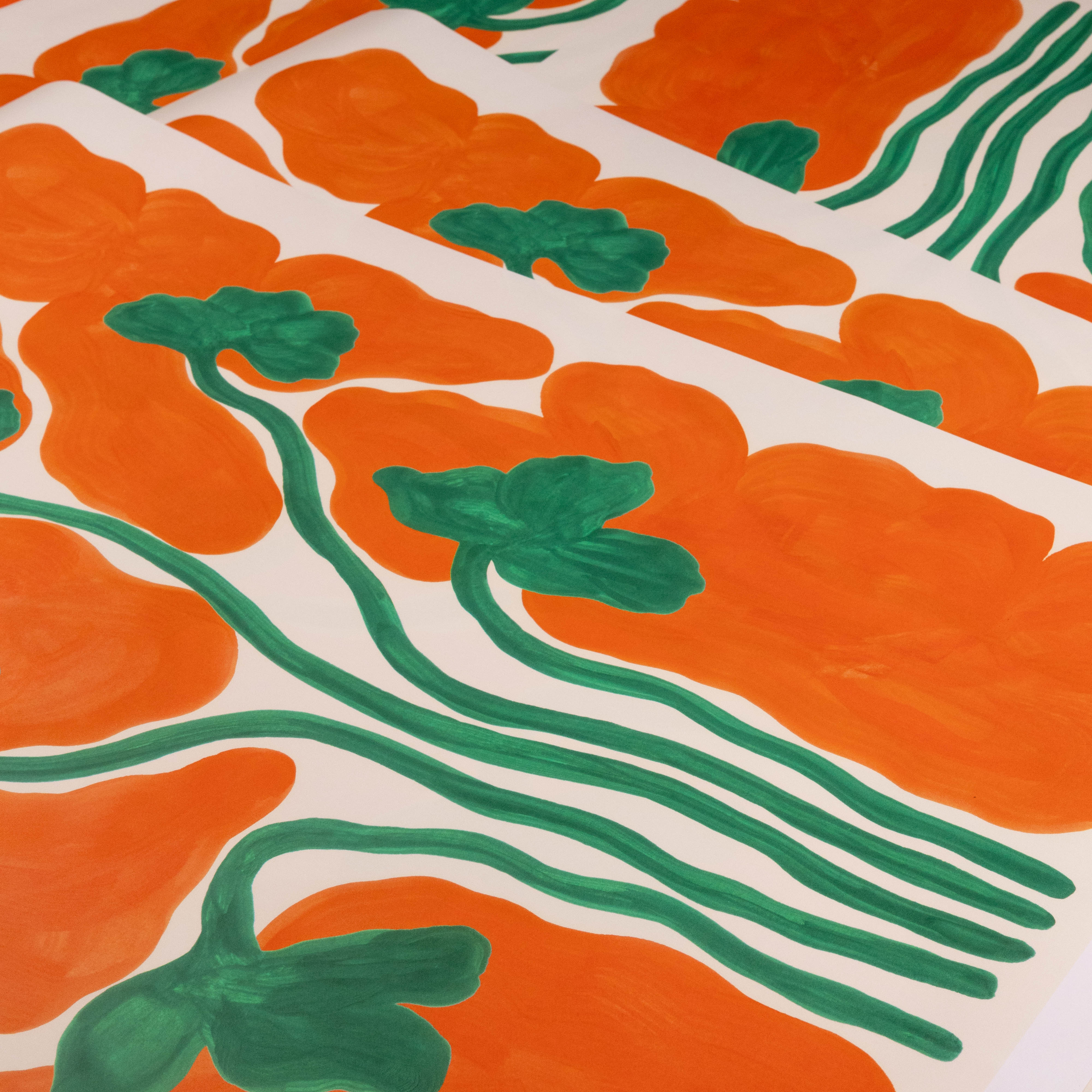 Evermade x Liv Lee - Poppy WWF Luxury Gift Wrap (2 Sheets)