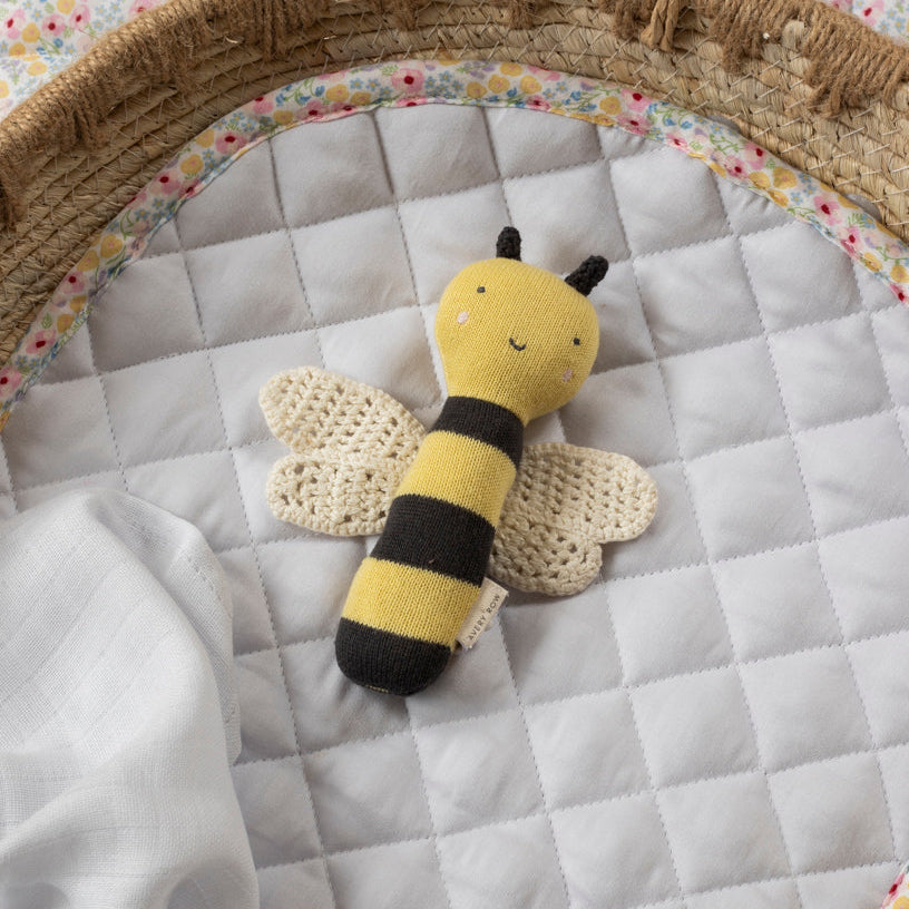 Rattle & Care New Baby Gift Set - Wildflower Garden