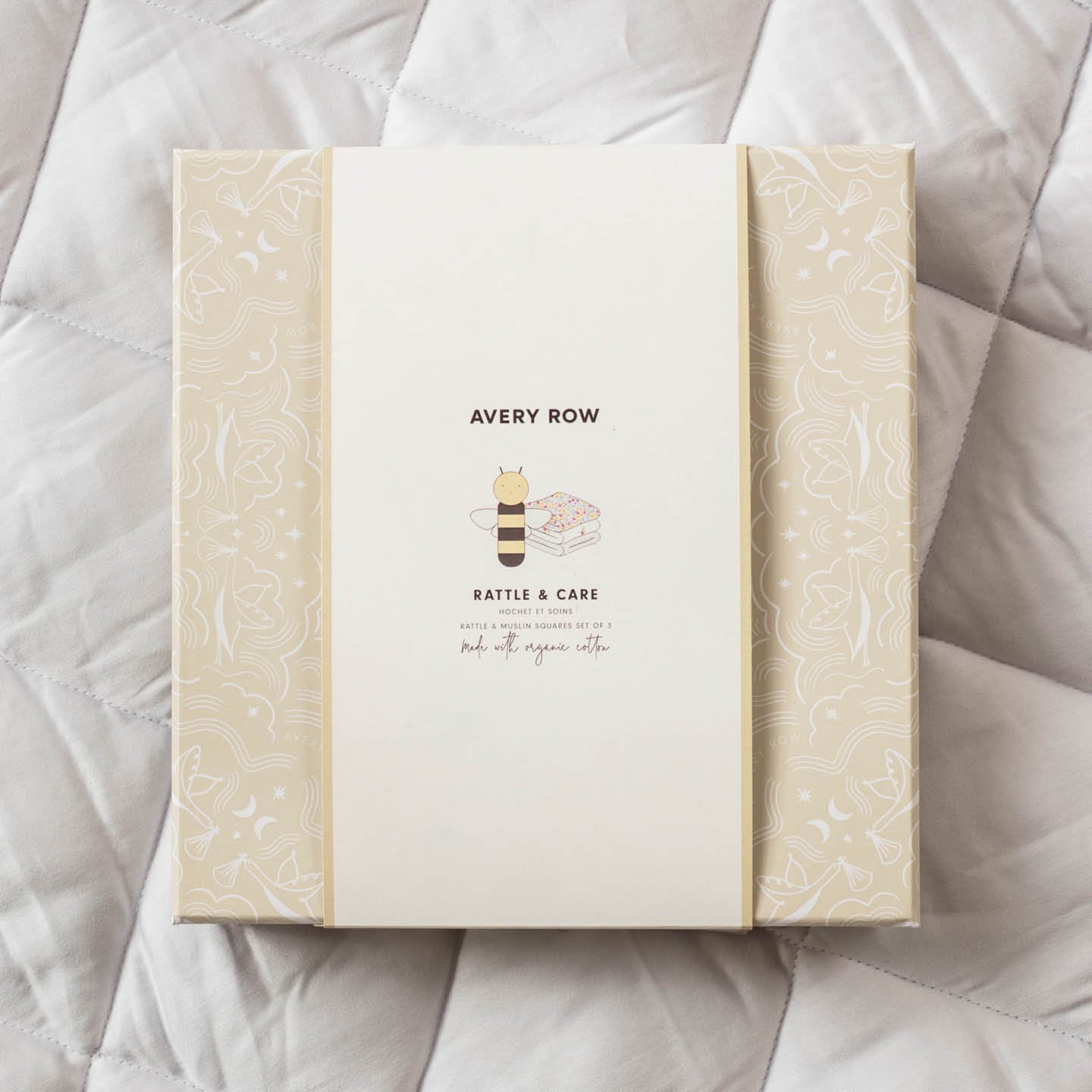 Rattle & Care New Baby Gift Set - Wildflower Garden