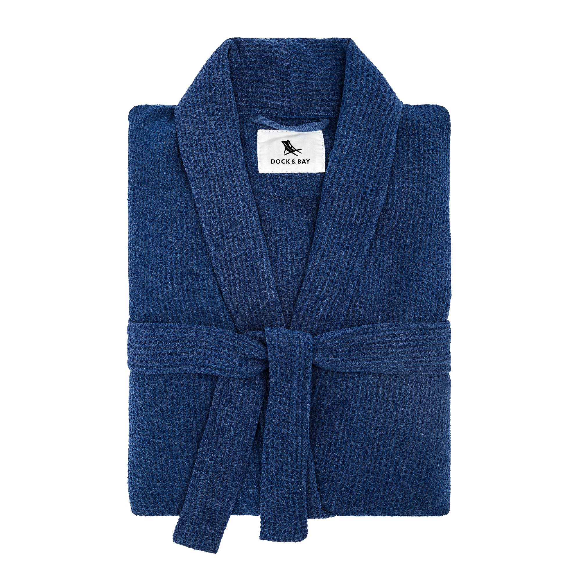 Bath Robe Set - Nautical Navy