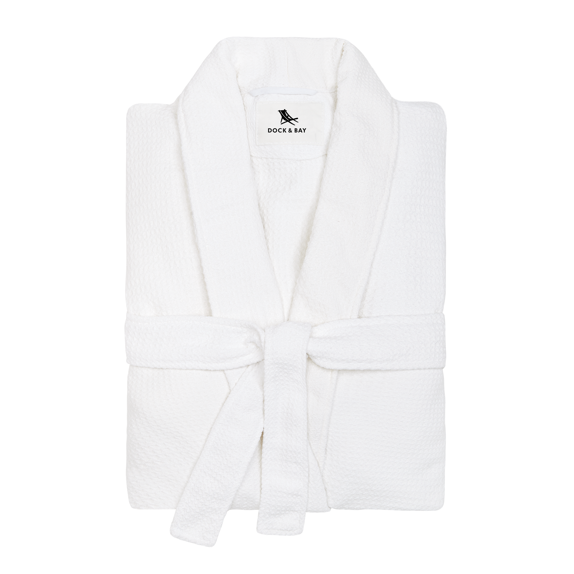 Bath Robe Set - Crystal White