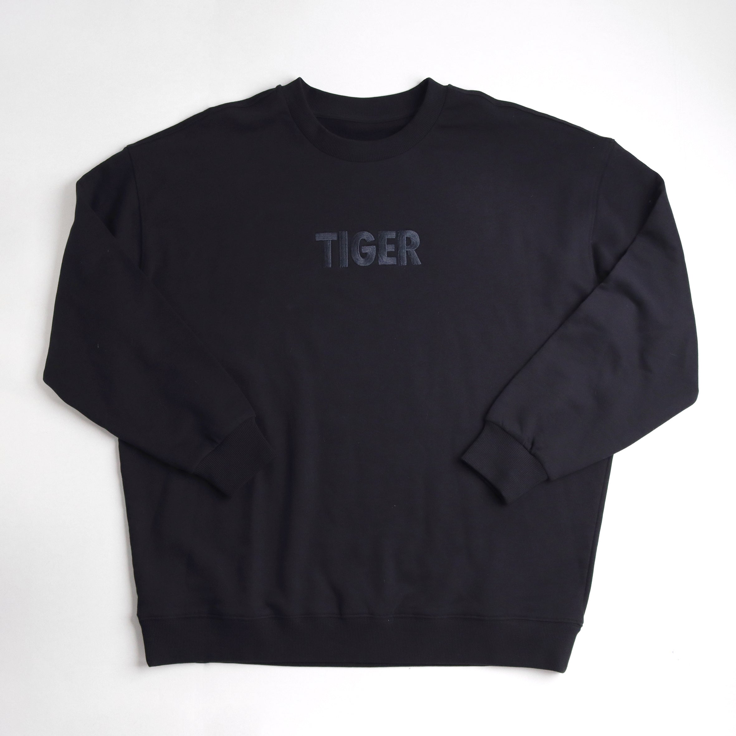 Critically Endangered Unisex Tiger Sweatshirt - Charcoal