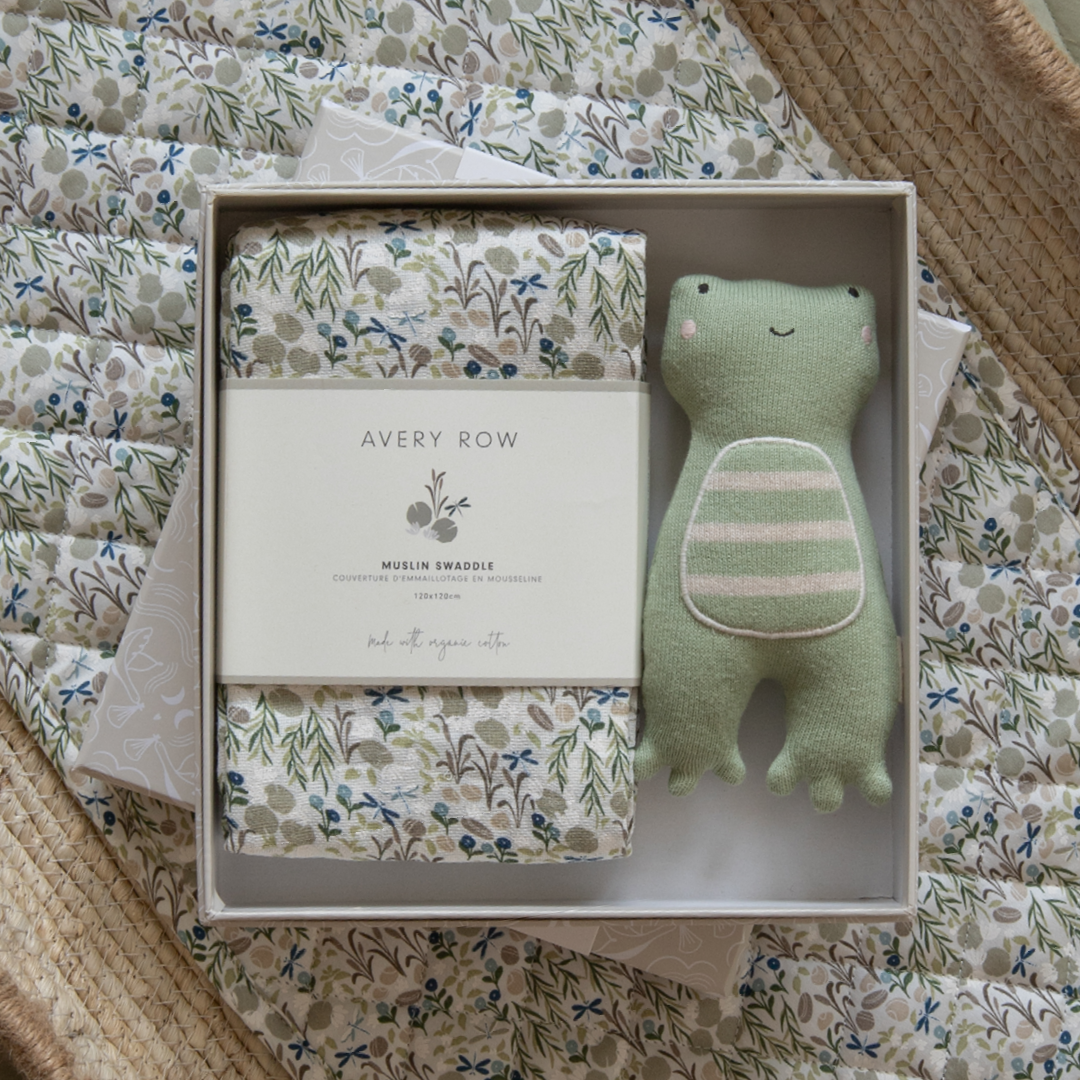 Swaddle & Cuddle Gift Set - Riverbank
