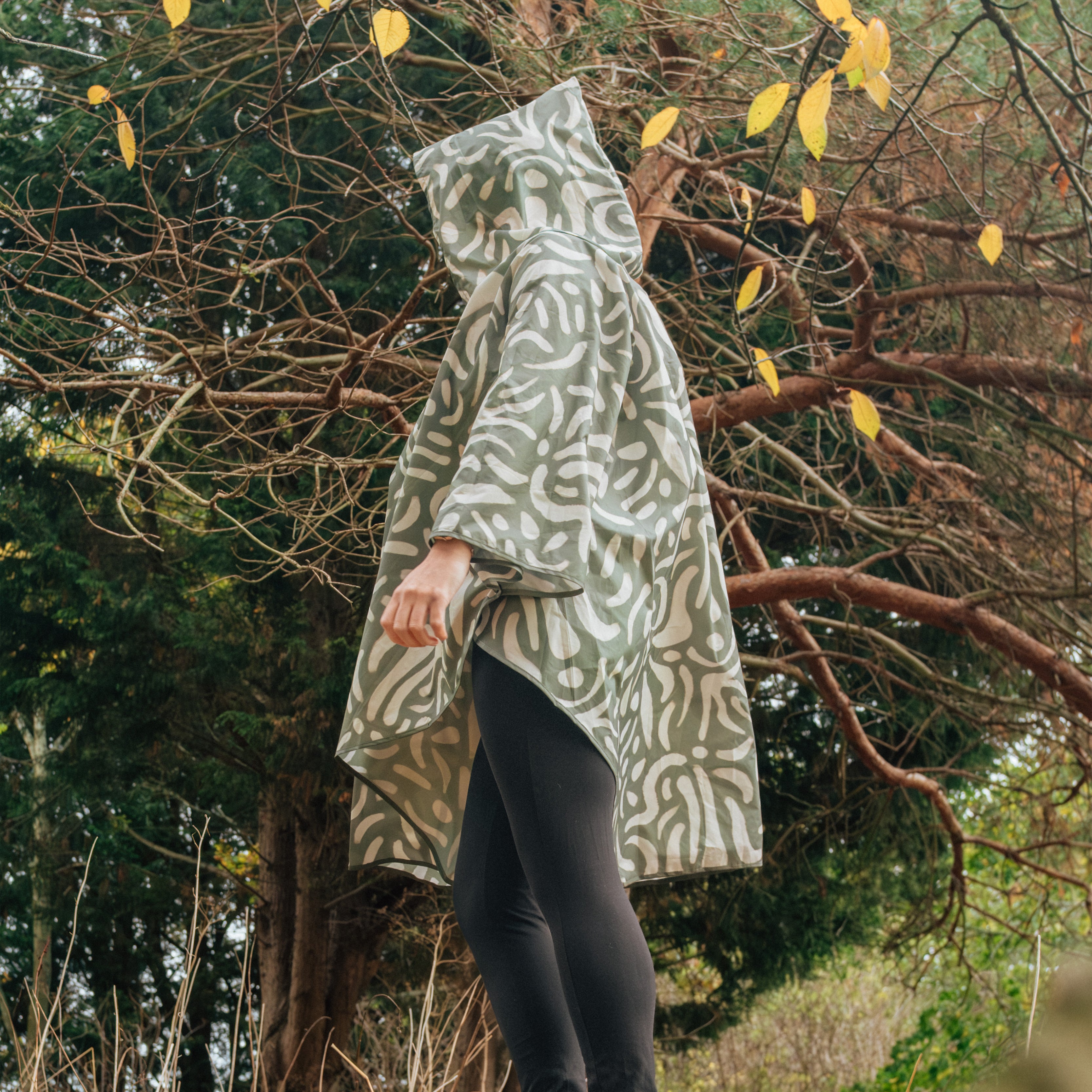 Whispers Of Nature Reusable Poncho
