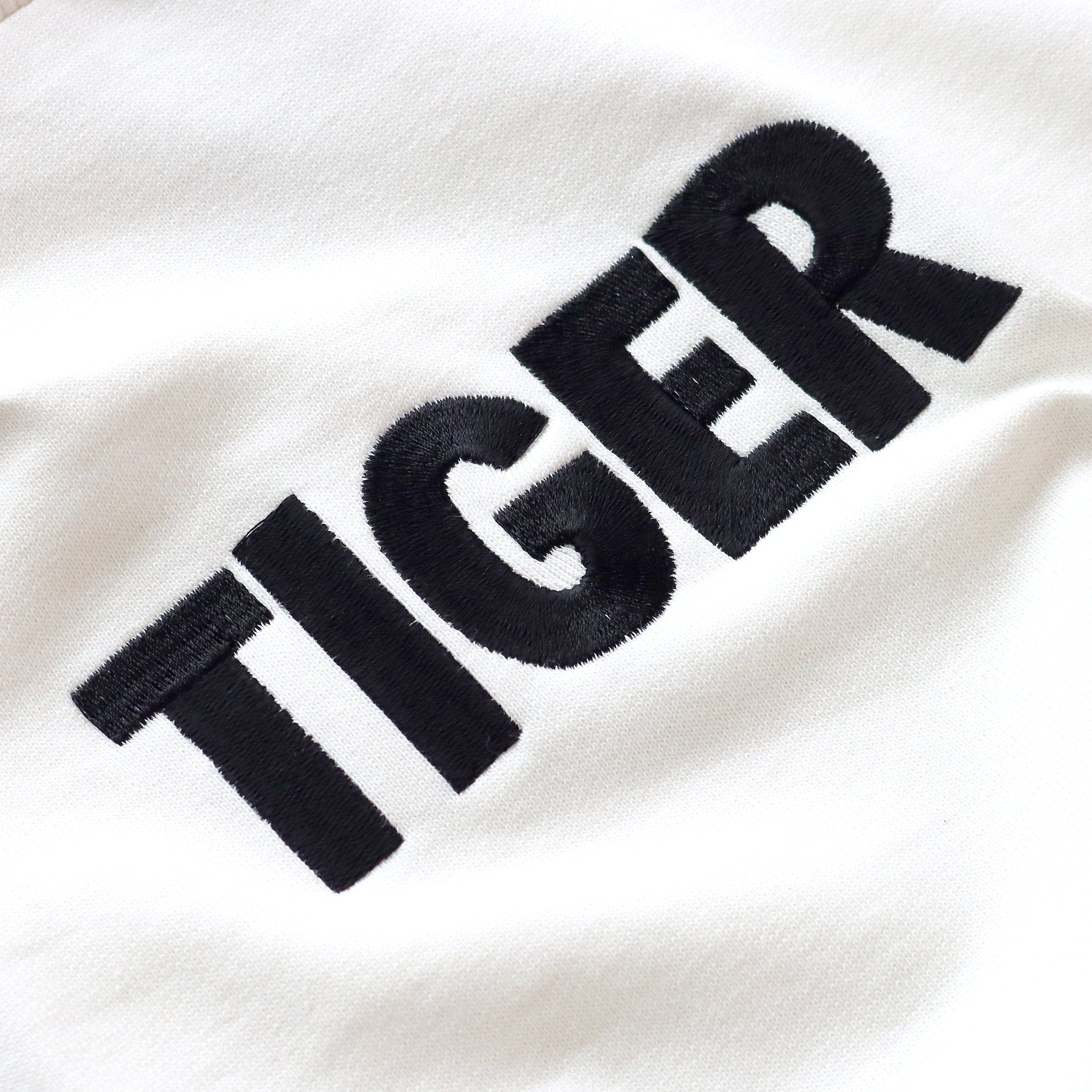 Critically Endangered Unisex Tiger Sweatshirt - Oat