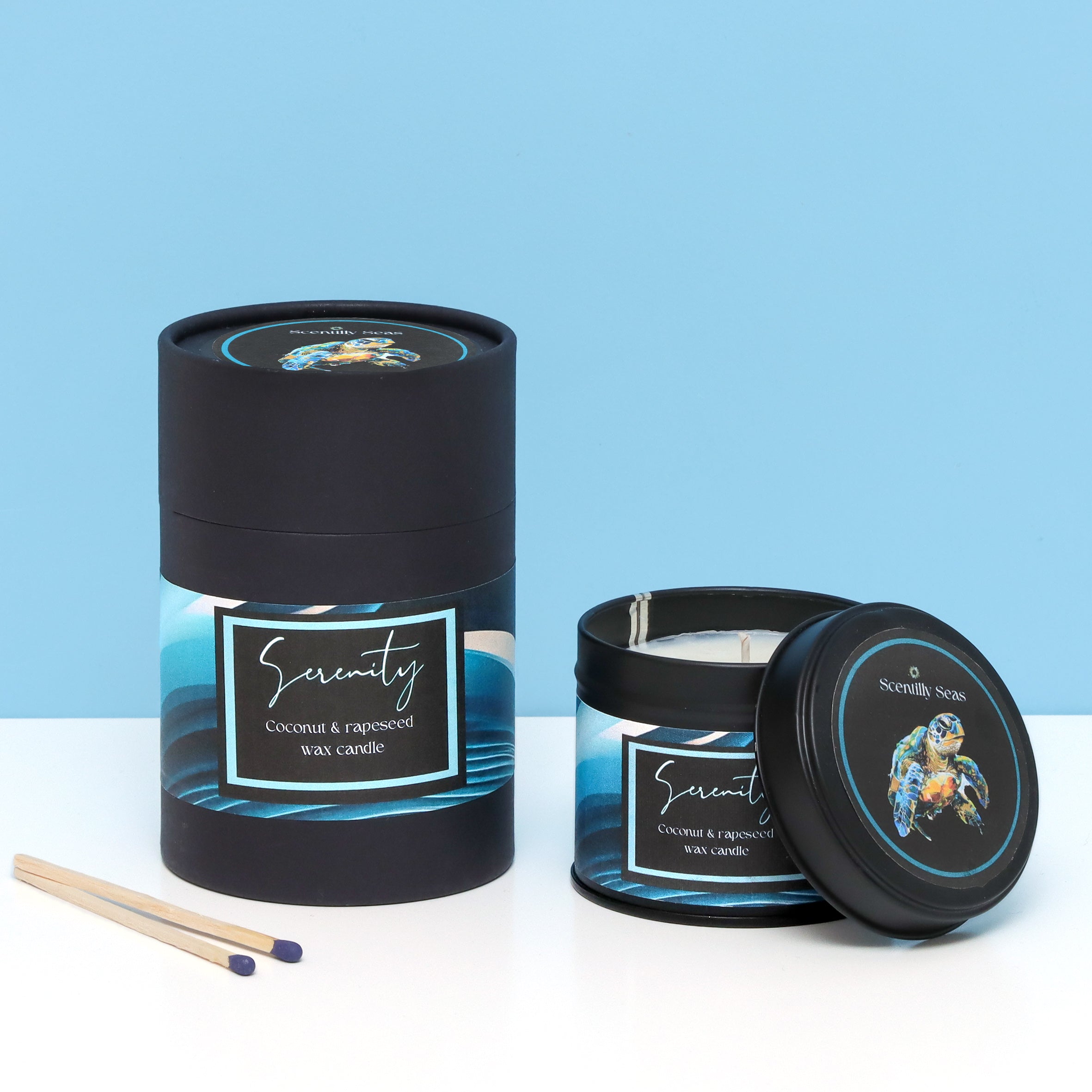 Large Candle - Serenity