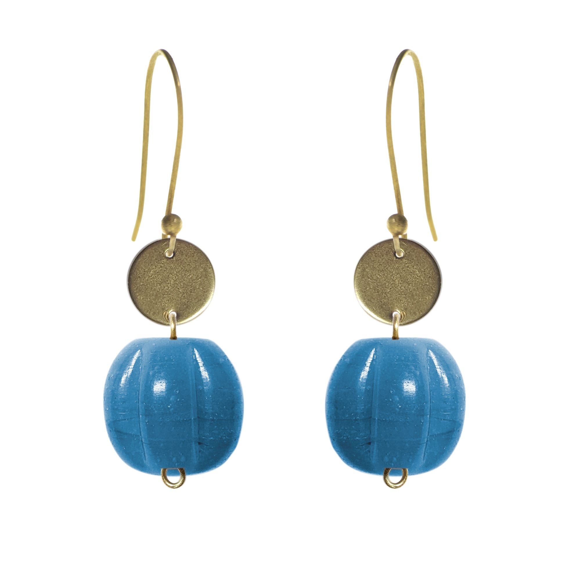 Garden Small Earrings - Blue