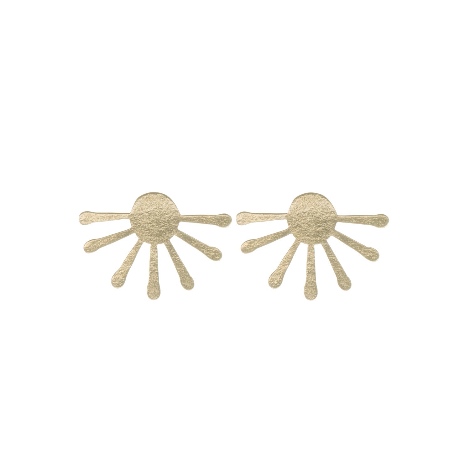 Inca Sun Burst Studs