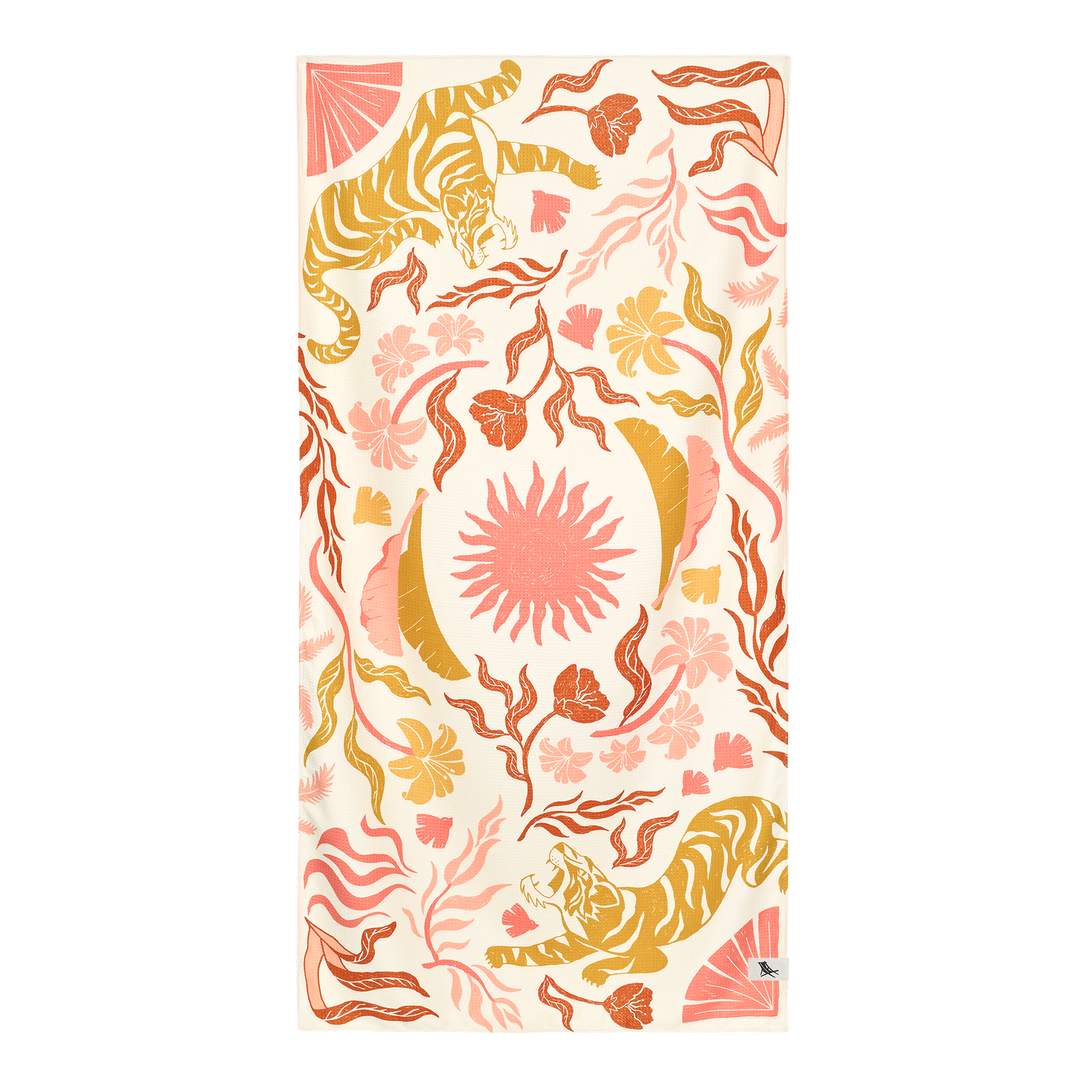 Dock & Bay Large Bath Towel - Tiger Palm