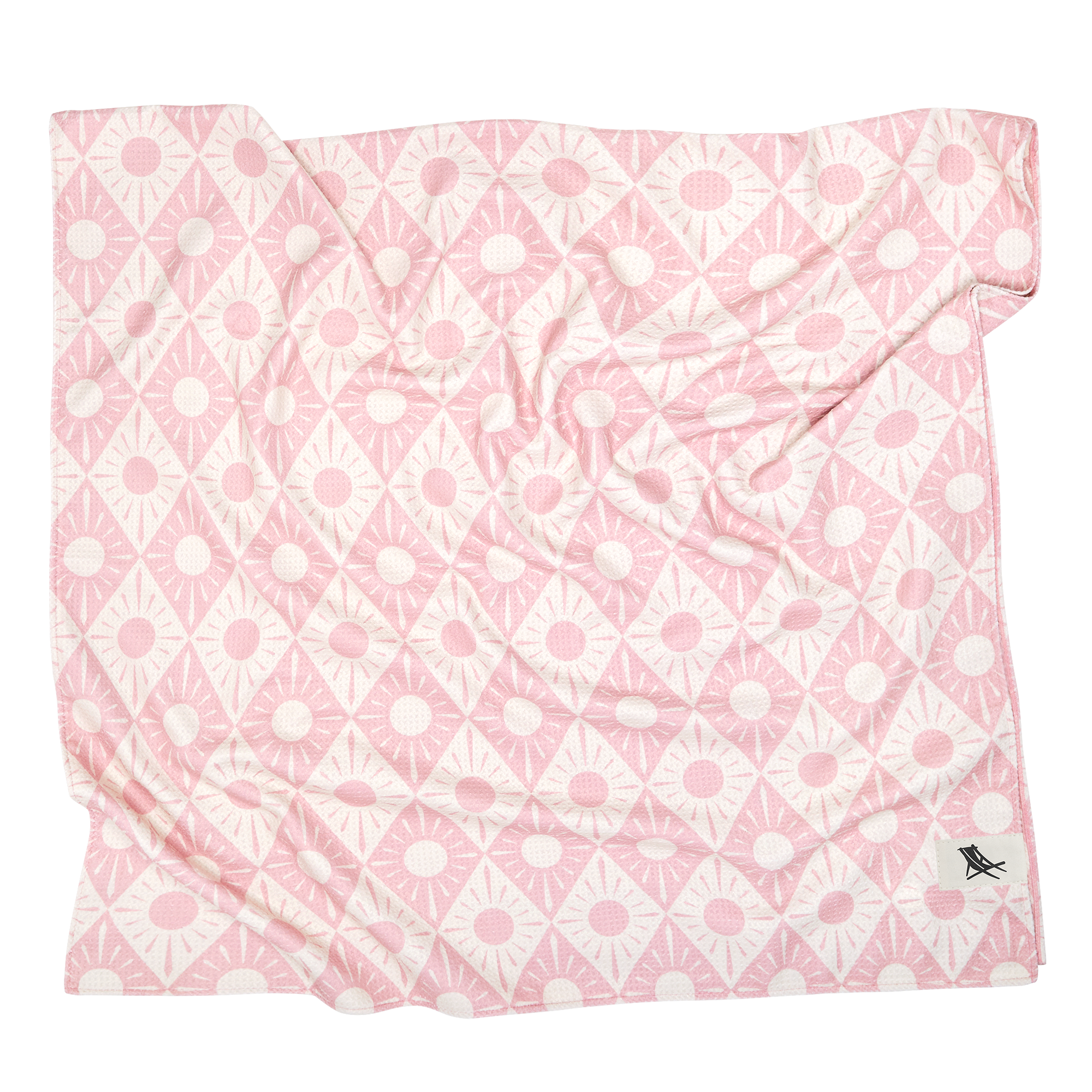 Large Bath Towel - Diamond Pink