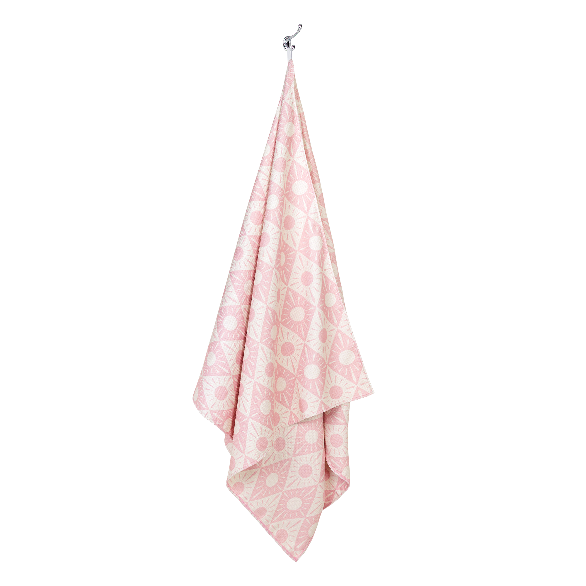 Large Bath Towel - Diamond Pink