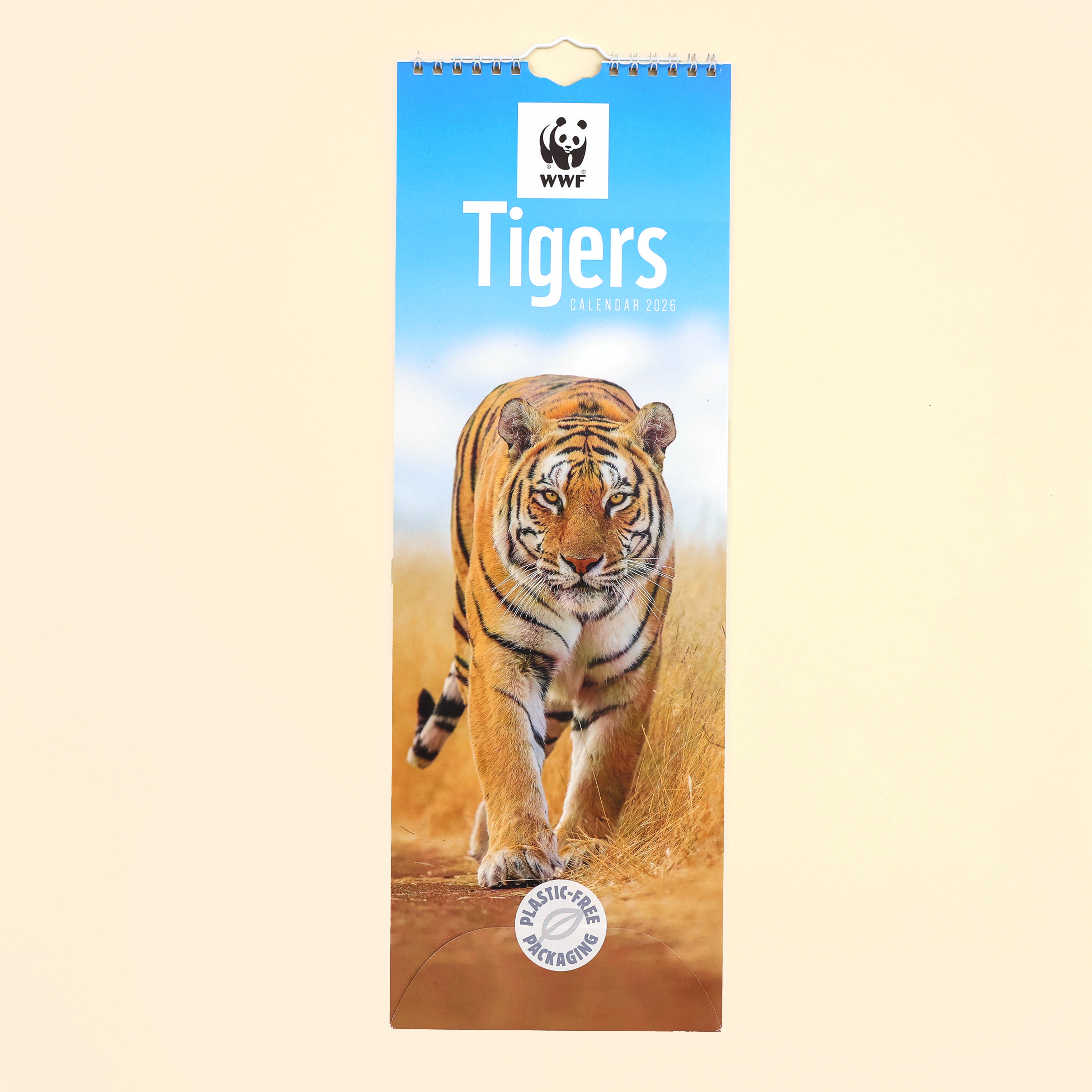 Tiger Slim Calendar 2026