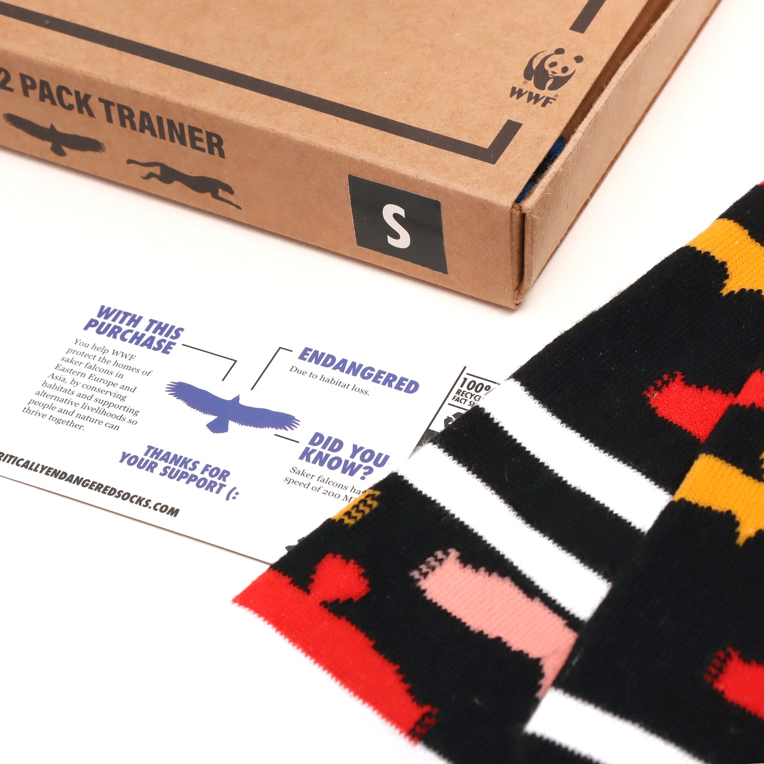 Critically Endangered Adults Sports Socks