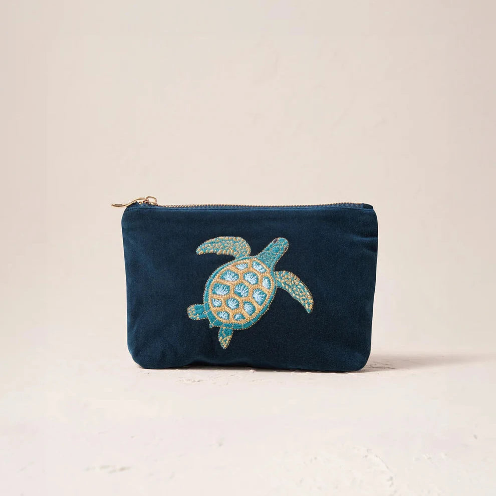 Turtle Mini Pouch - Marine Navy