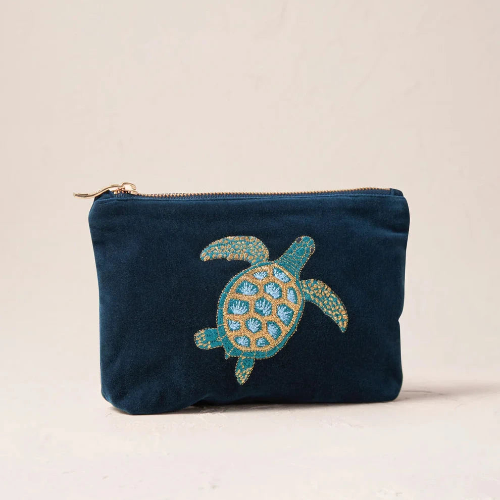 Turtle Mini Pouch - Marine Navy