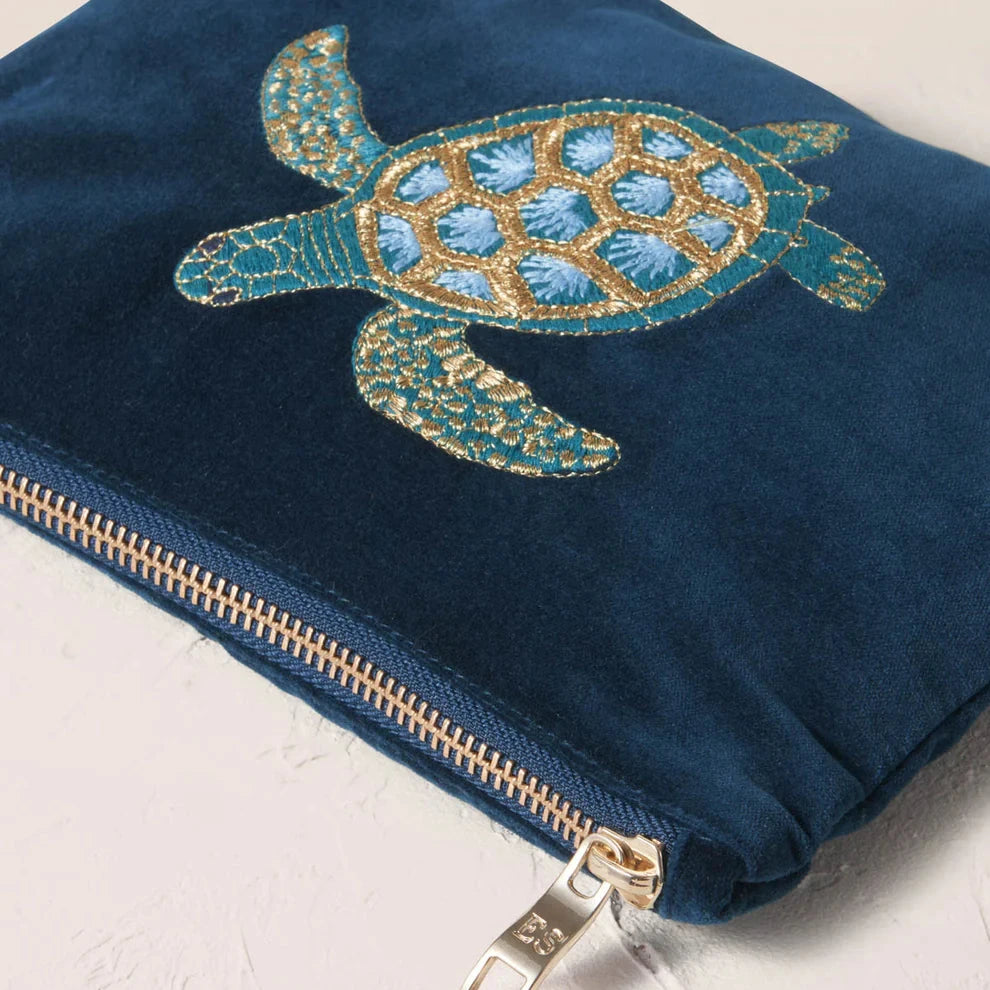 Turtle Mini Pouch - Marine Navy