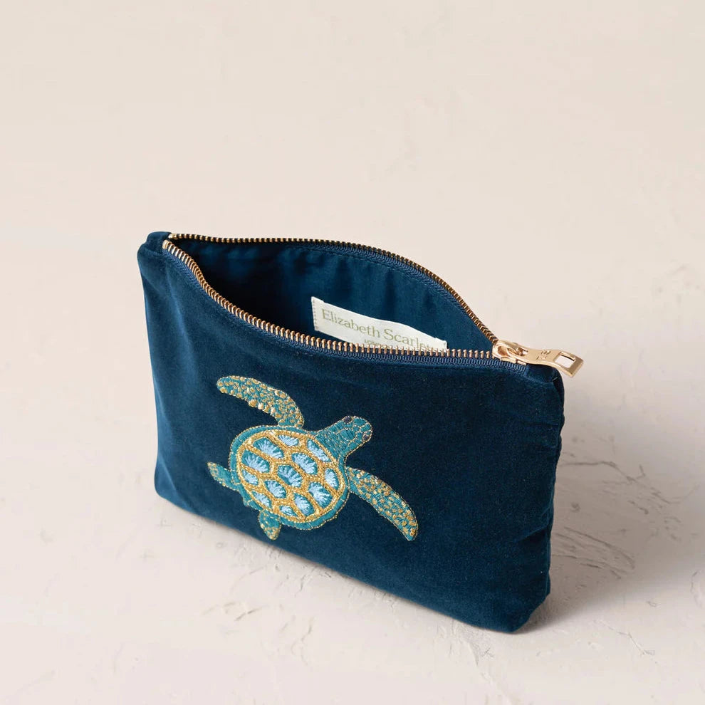 Turtle Mini Pouch - Marine Navy