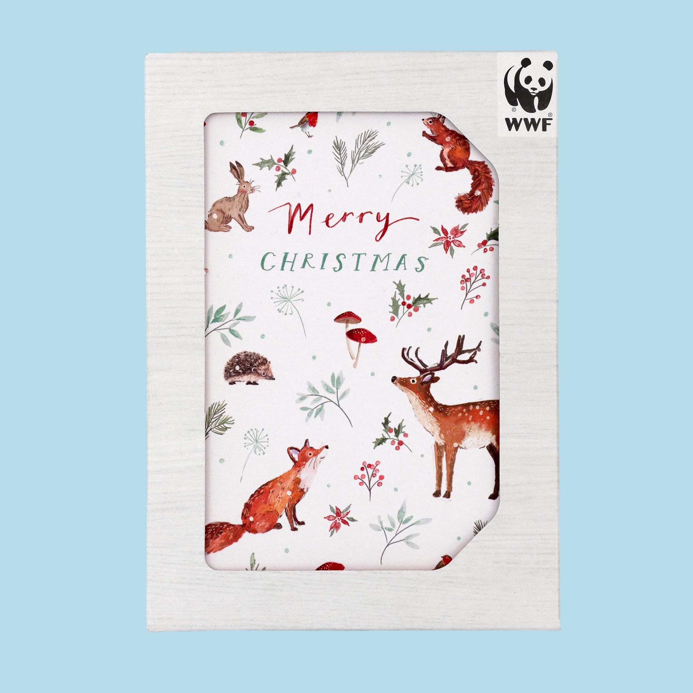 Winter Woodlands Christmas Cards (multipack of 8)