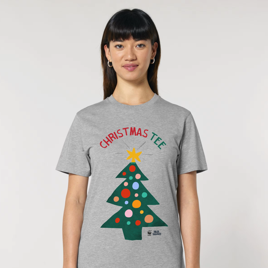 Exclusive Paul Delaney 'Christmas Tee' T-shirt - Adults
