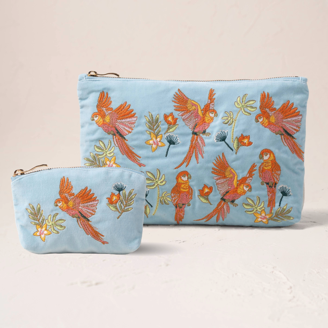 Elizabeth Scarlett Flying Parrots Gift Set