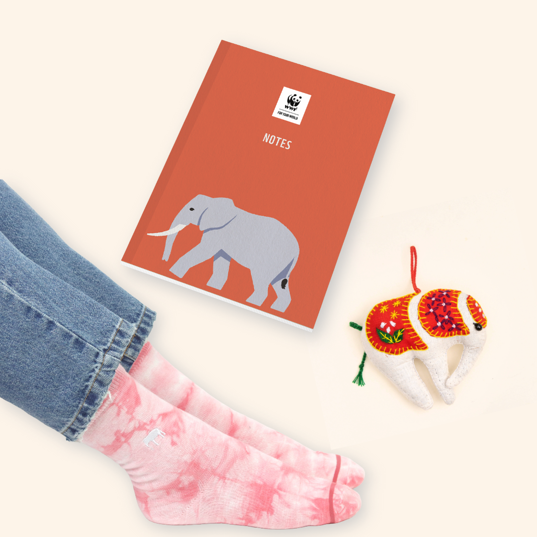Elephant Gift Set - Tie Dye
