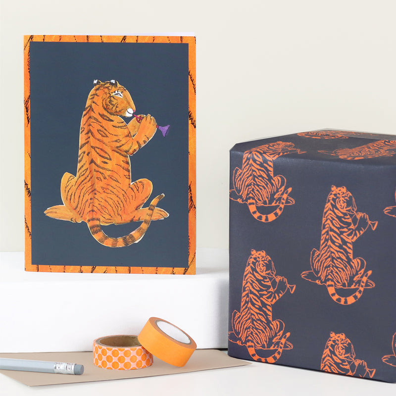 The Tiger Who Came To Tea - Toy, Book & Pin Bundle