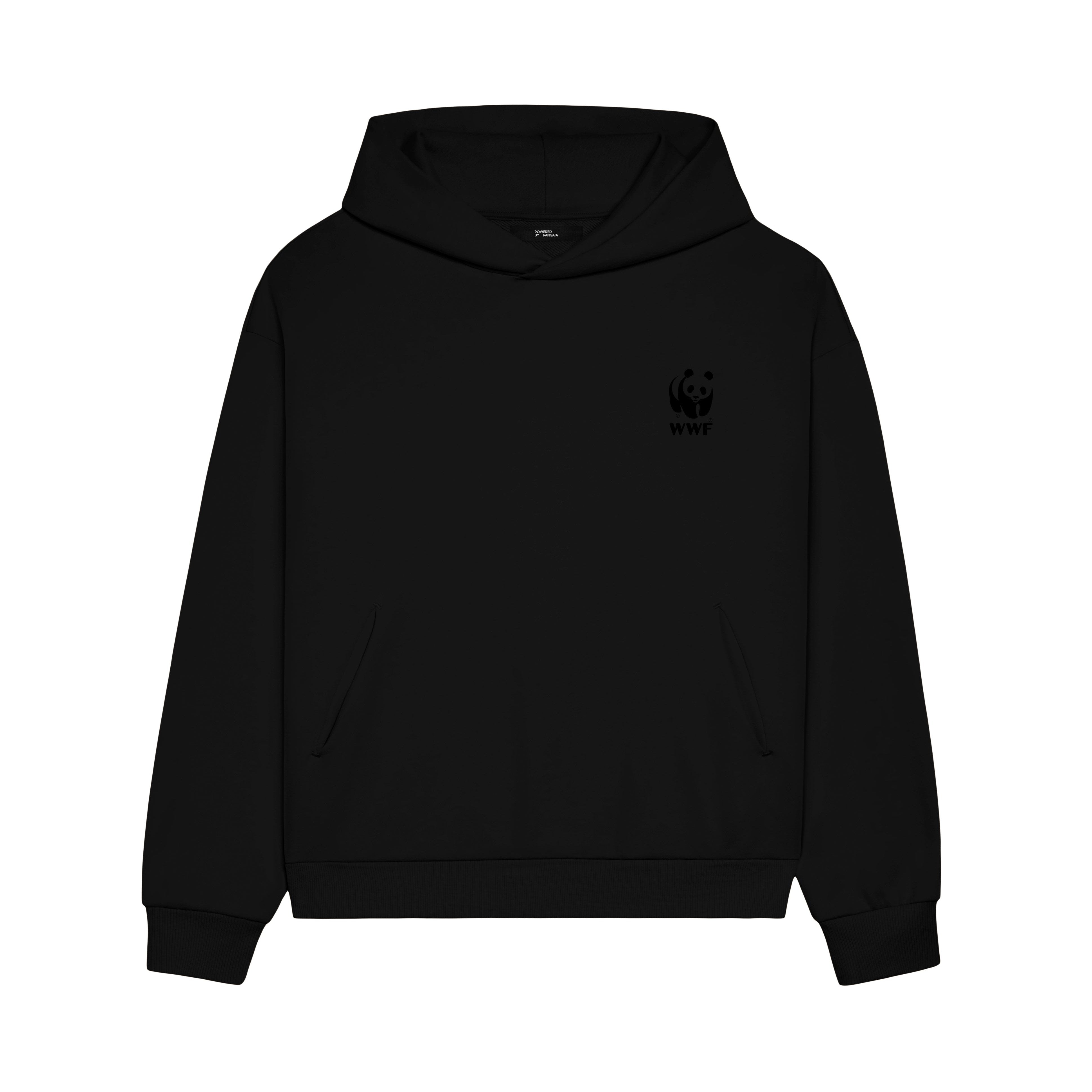 PANGAIA Unisex Hoodie - Black