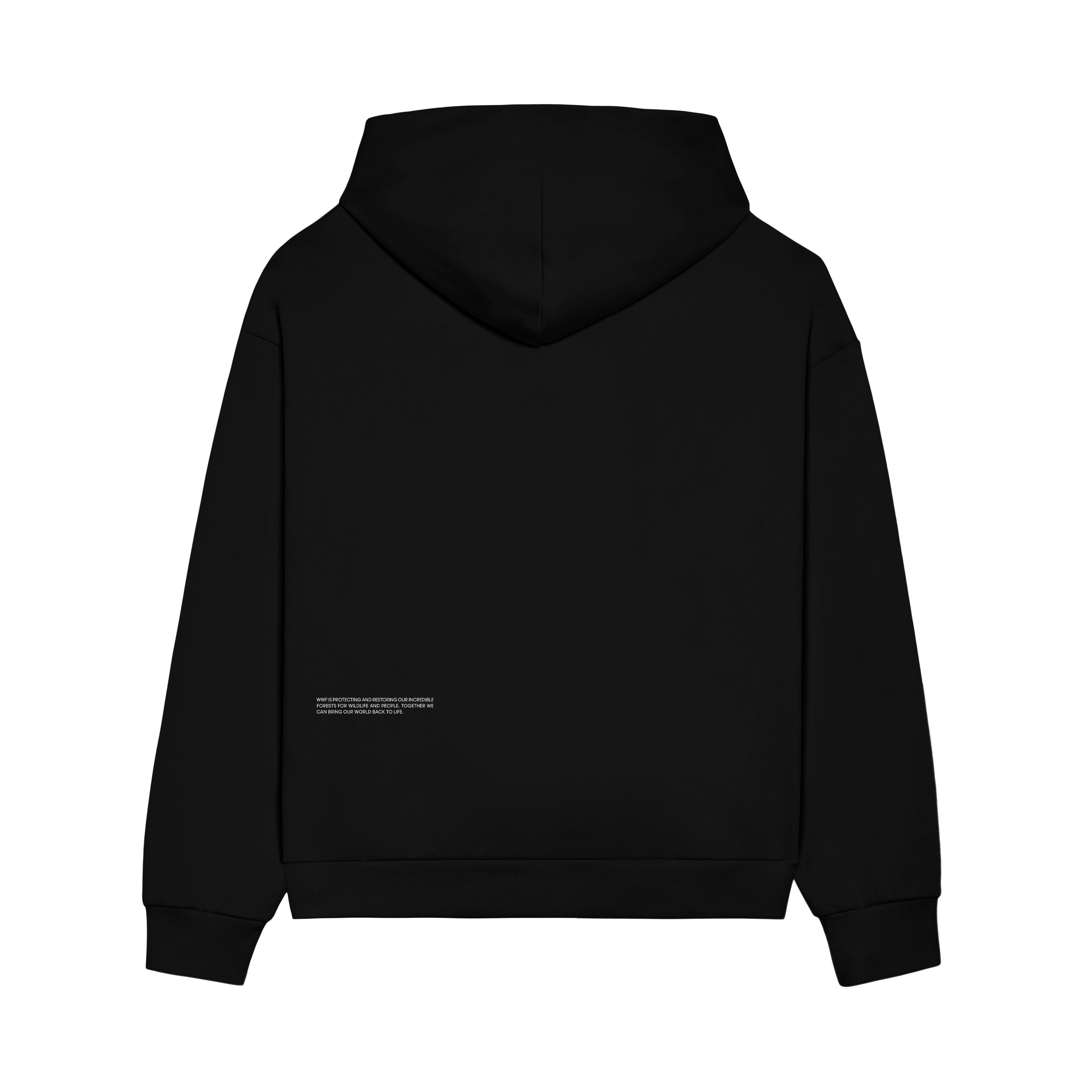 PANGAIA Unisex Hoodie - Black