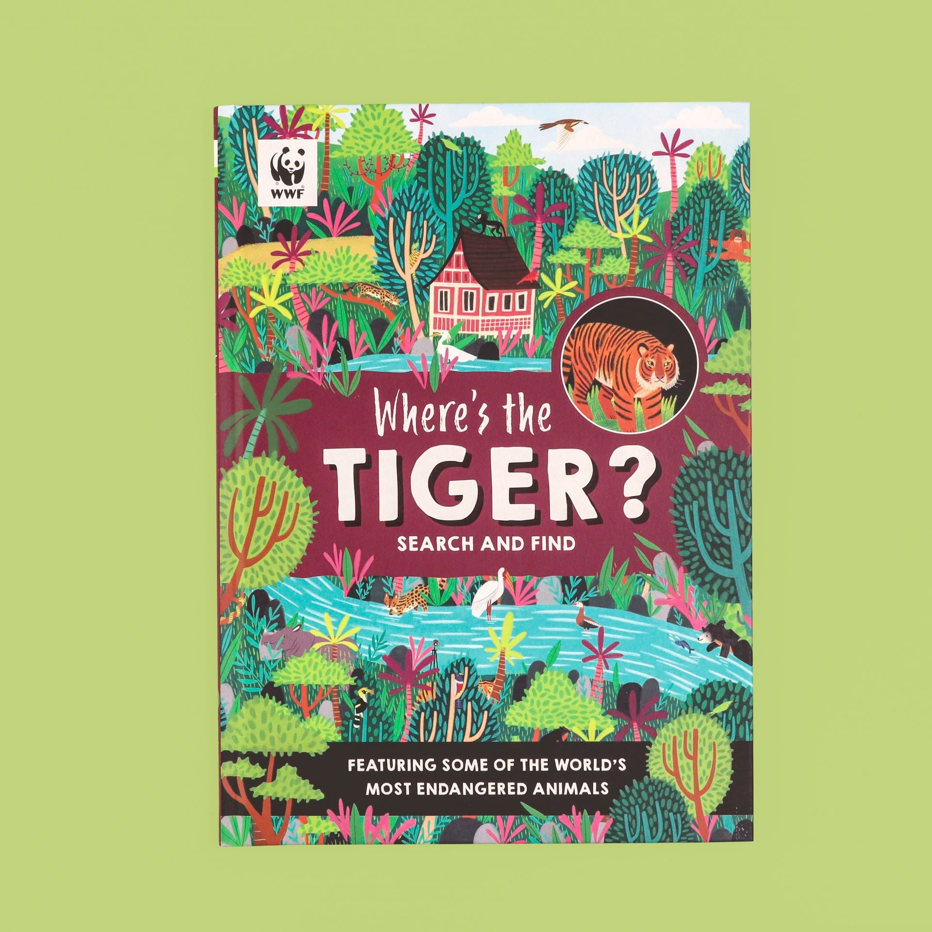 Where’s the Tiger? Search and Find Book