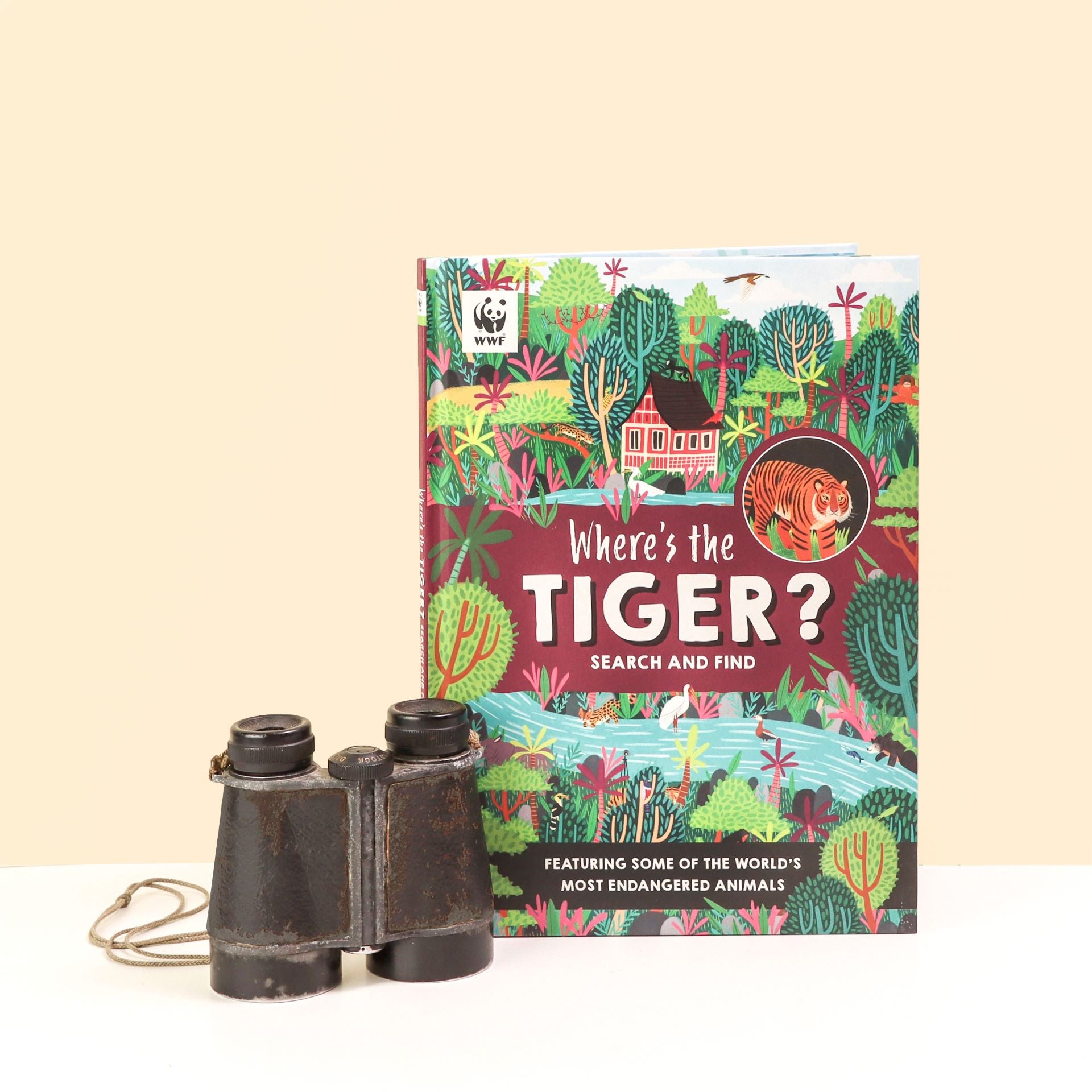 Where’s the Tiger? Search and Find Book