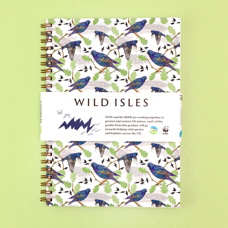 Wild Isles A5 Hardback Notebook