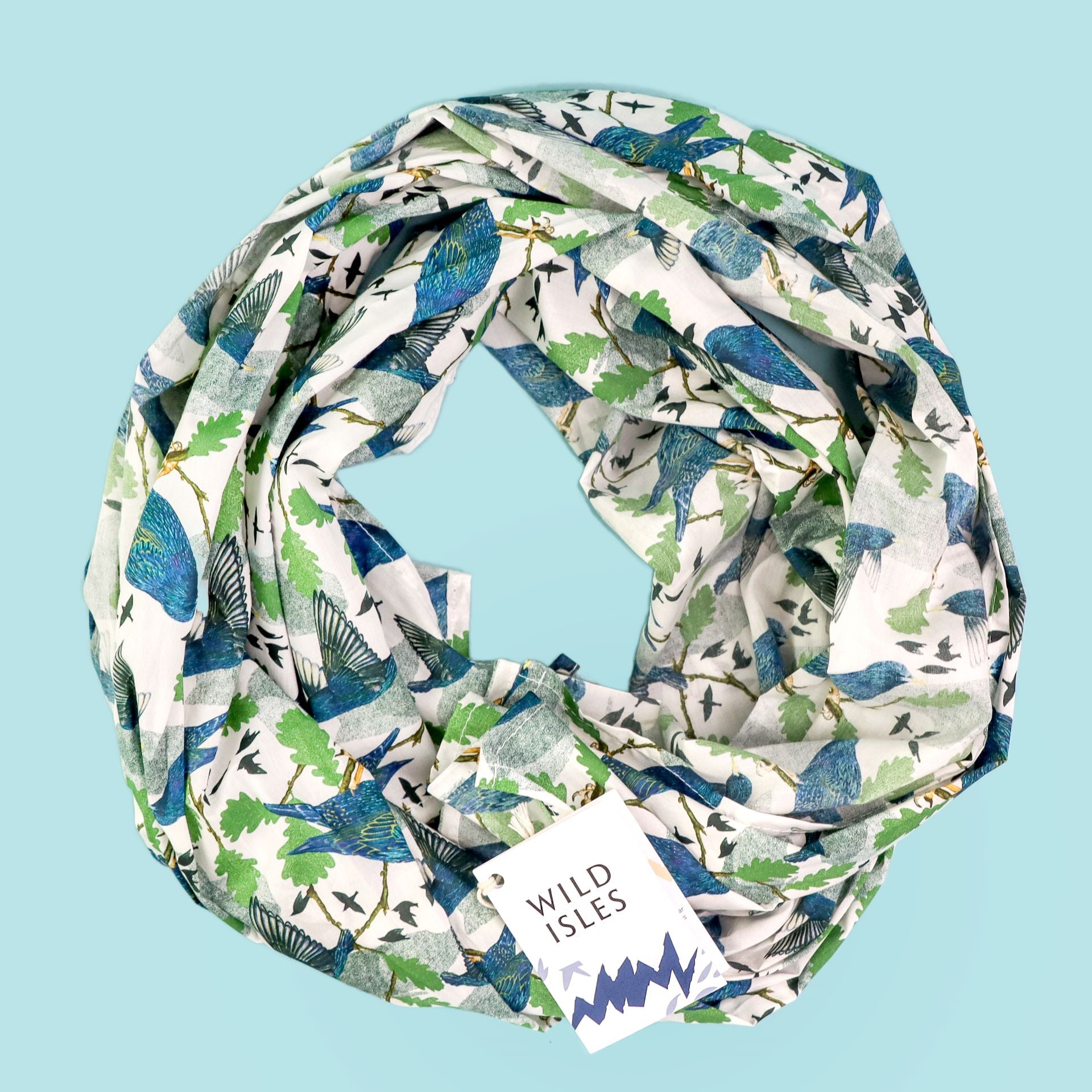 Wild Isles Cotton Lawn Scarf