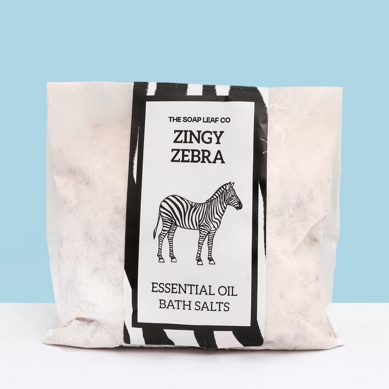 Zingy Zebra Bath Gift Set