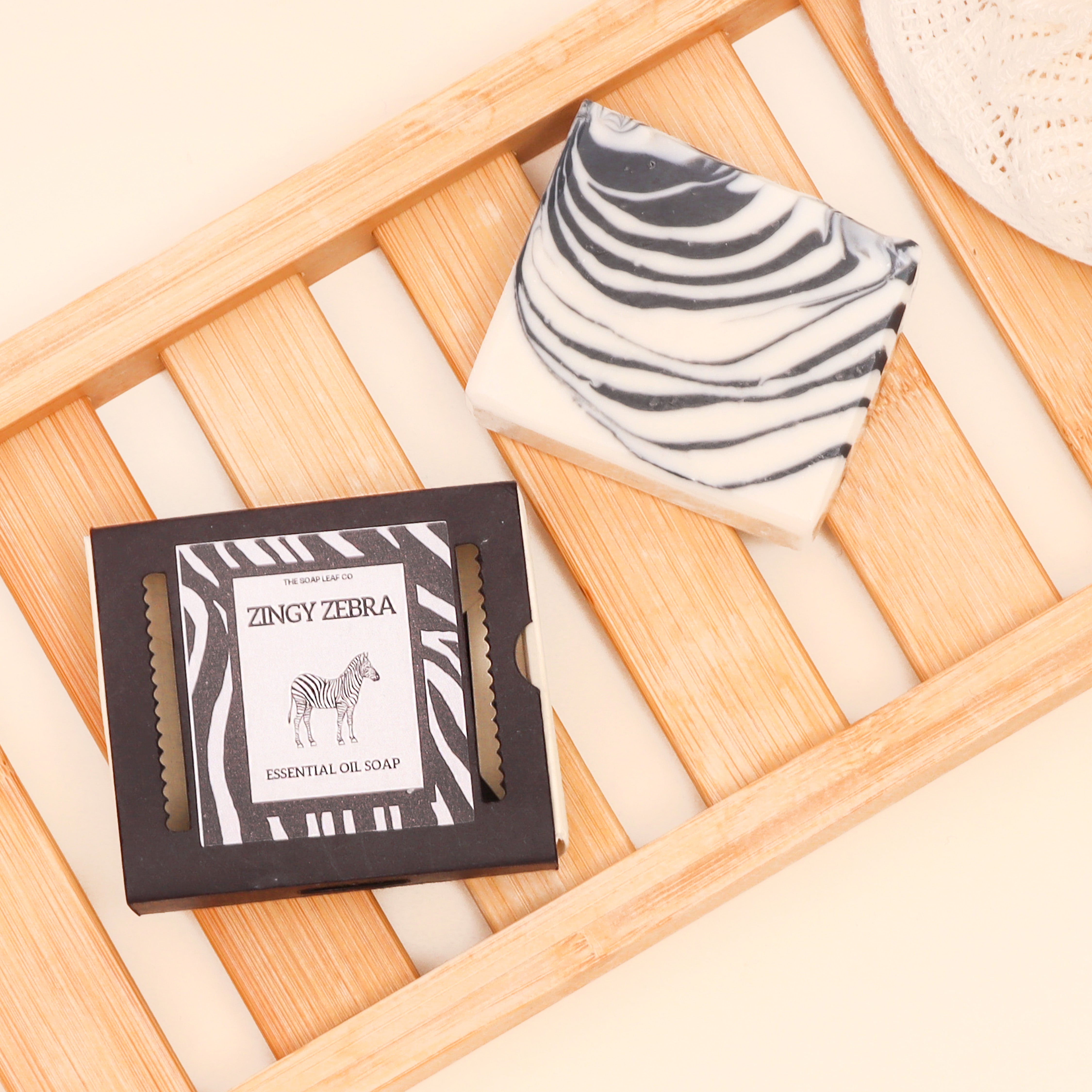 Essential Oil Soap - Zingy Zebra