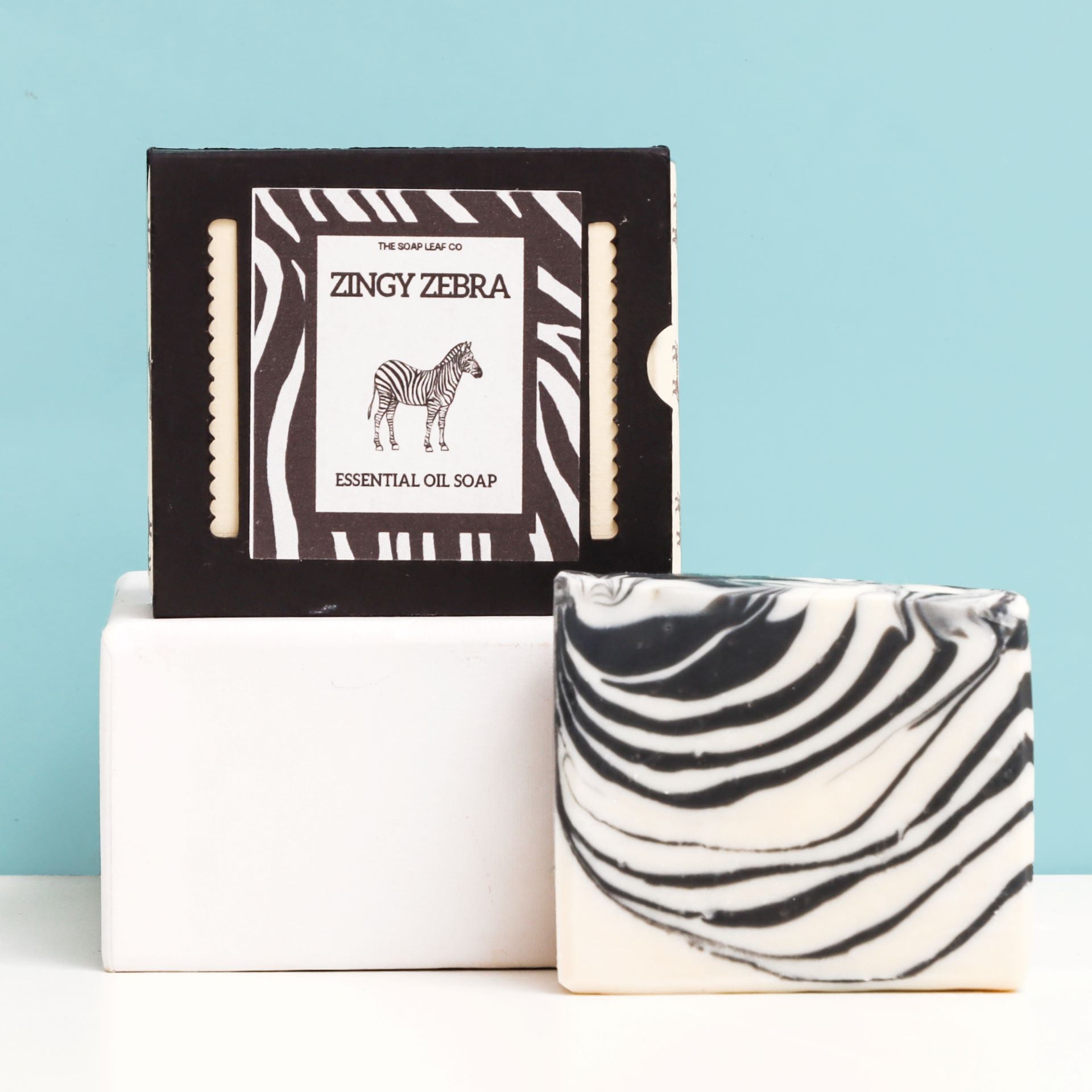 Essential Oil Soap - Zingy Zebra