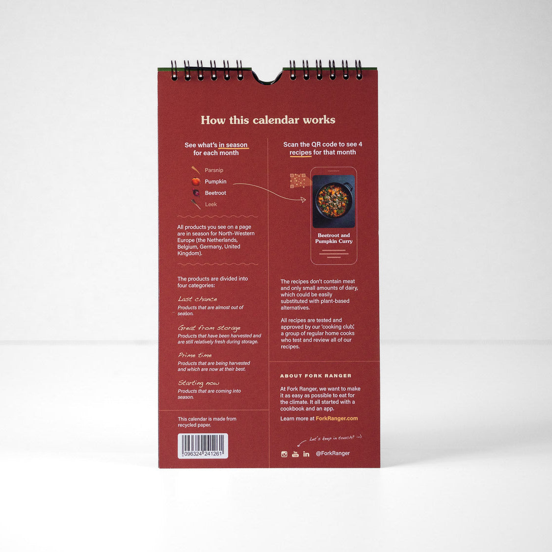 Seasonal Cooking Calendar