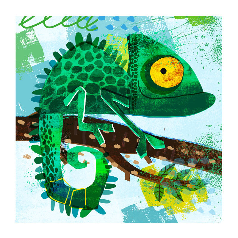 Chameleon Print