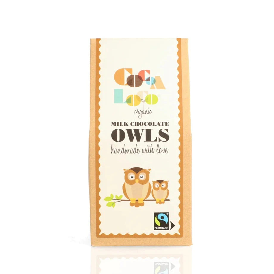 Organic Milk Chocolate Owls