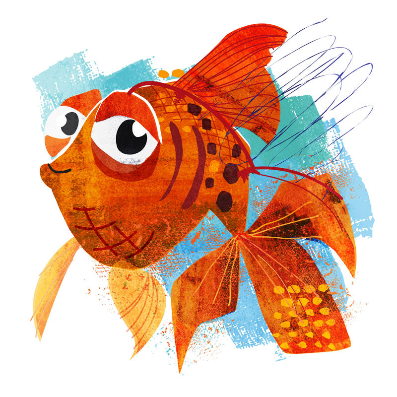 Goldfish Print