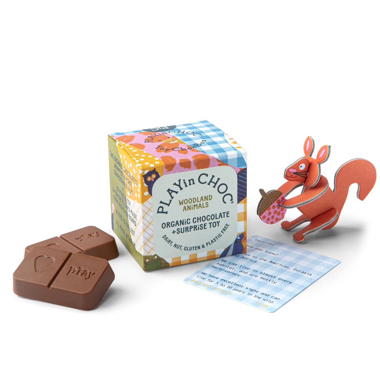 PLAYin CHOC Box - Woodlands Animals