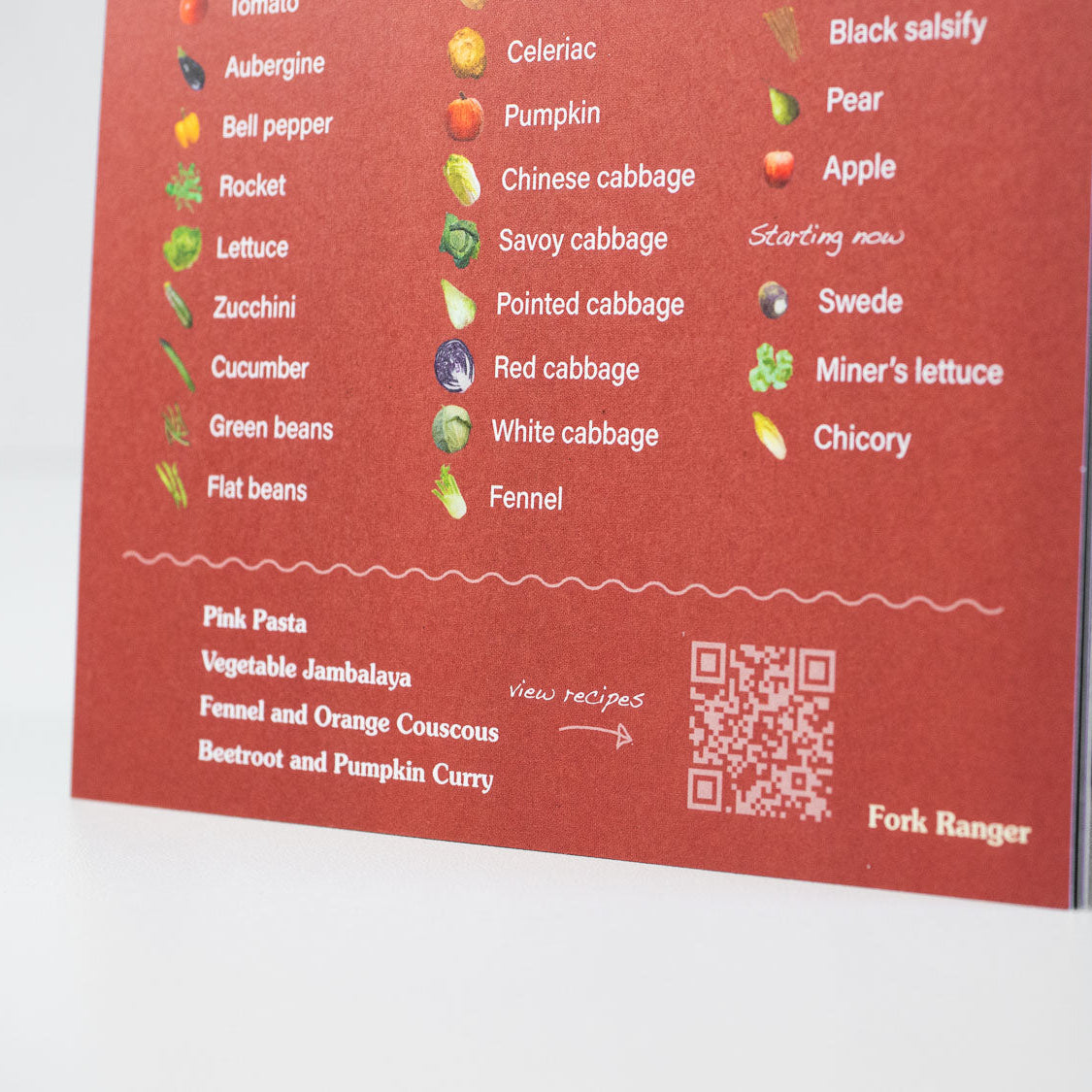 Seasonal Cooking Calendar