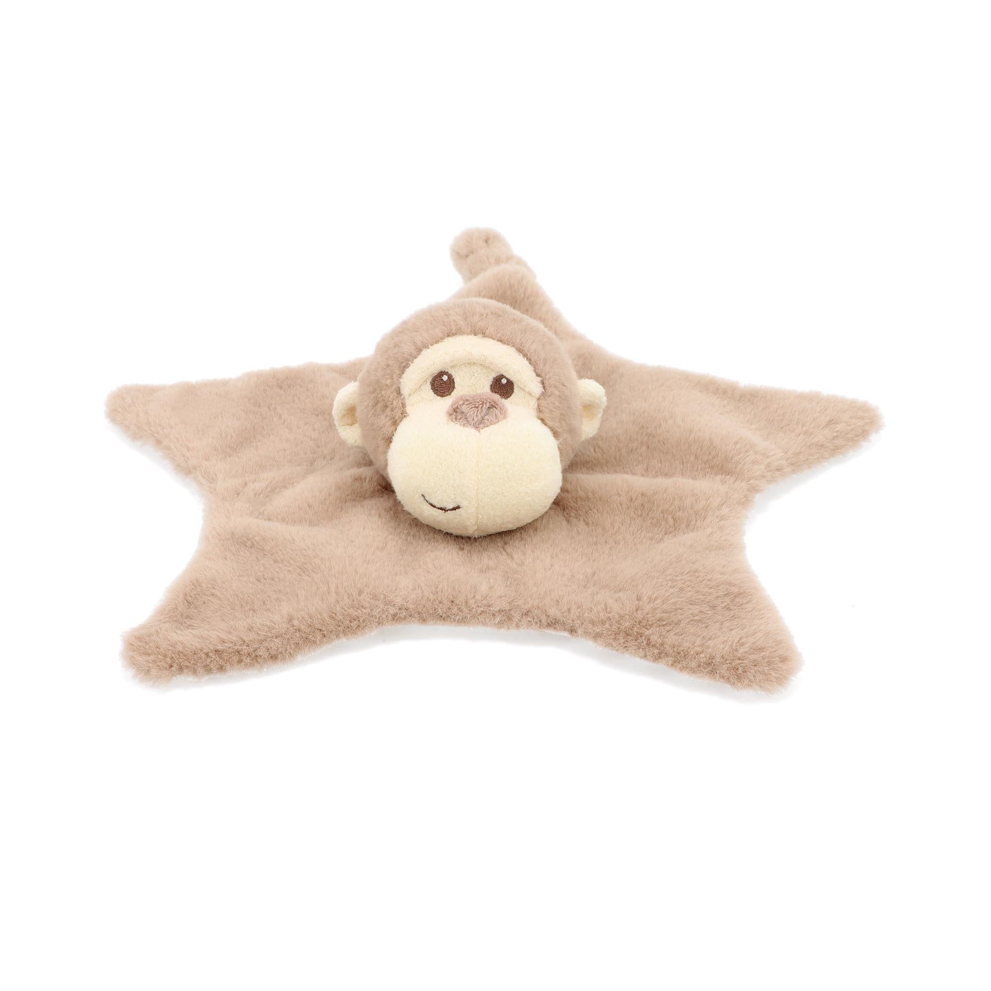 Monkey blanket with monkey head
