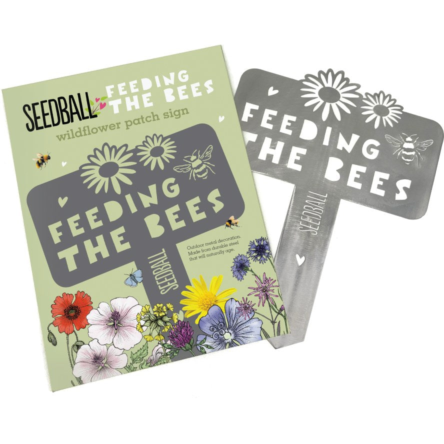 Feeding the Bees Sign