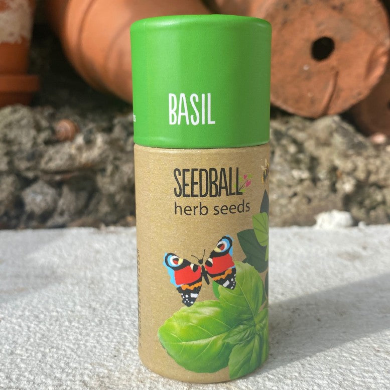 Seedball Herb Tube Collection - Basil