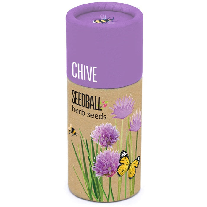 Seedball Herb Tube Collection - Chive
