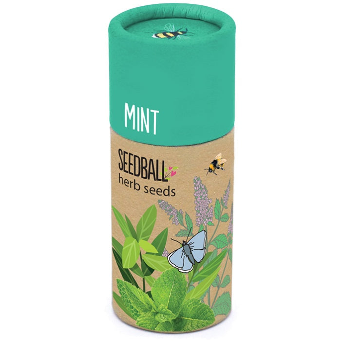 Seedball Herb Tube Collection - Mint