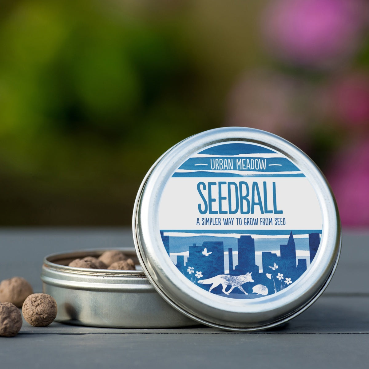 Seedball Wildflower Urban Meadow Mix Tin